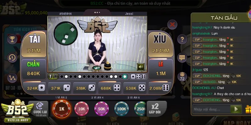 Giới thiệu đôi nét về tài xỉu Momo B52 Club